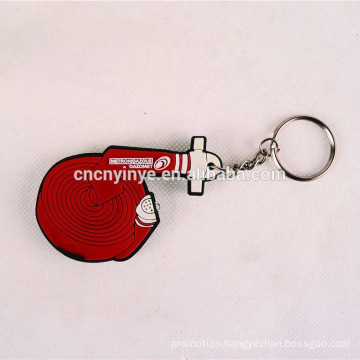 Promotional pvc led torch with key chain